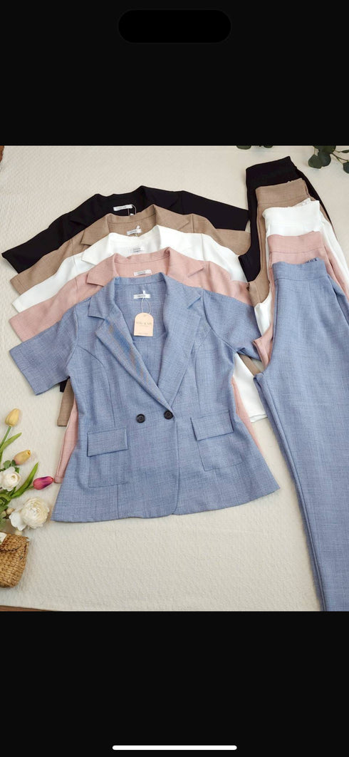 Three Piece Co-Ord sets of Camisole,Blazer And Pants